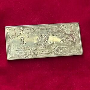 Gold plated certificate